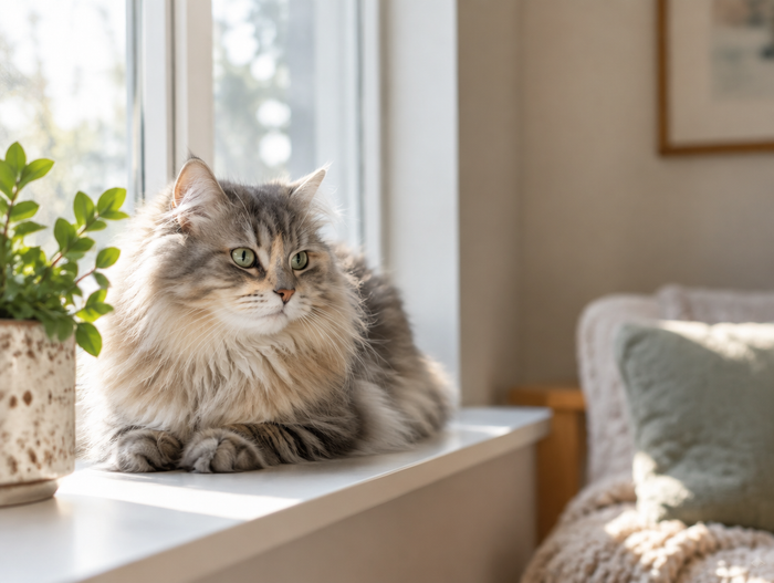 Cozy corners for cats